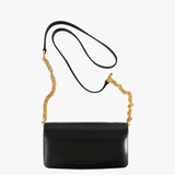 Black accessories, front view