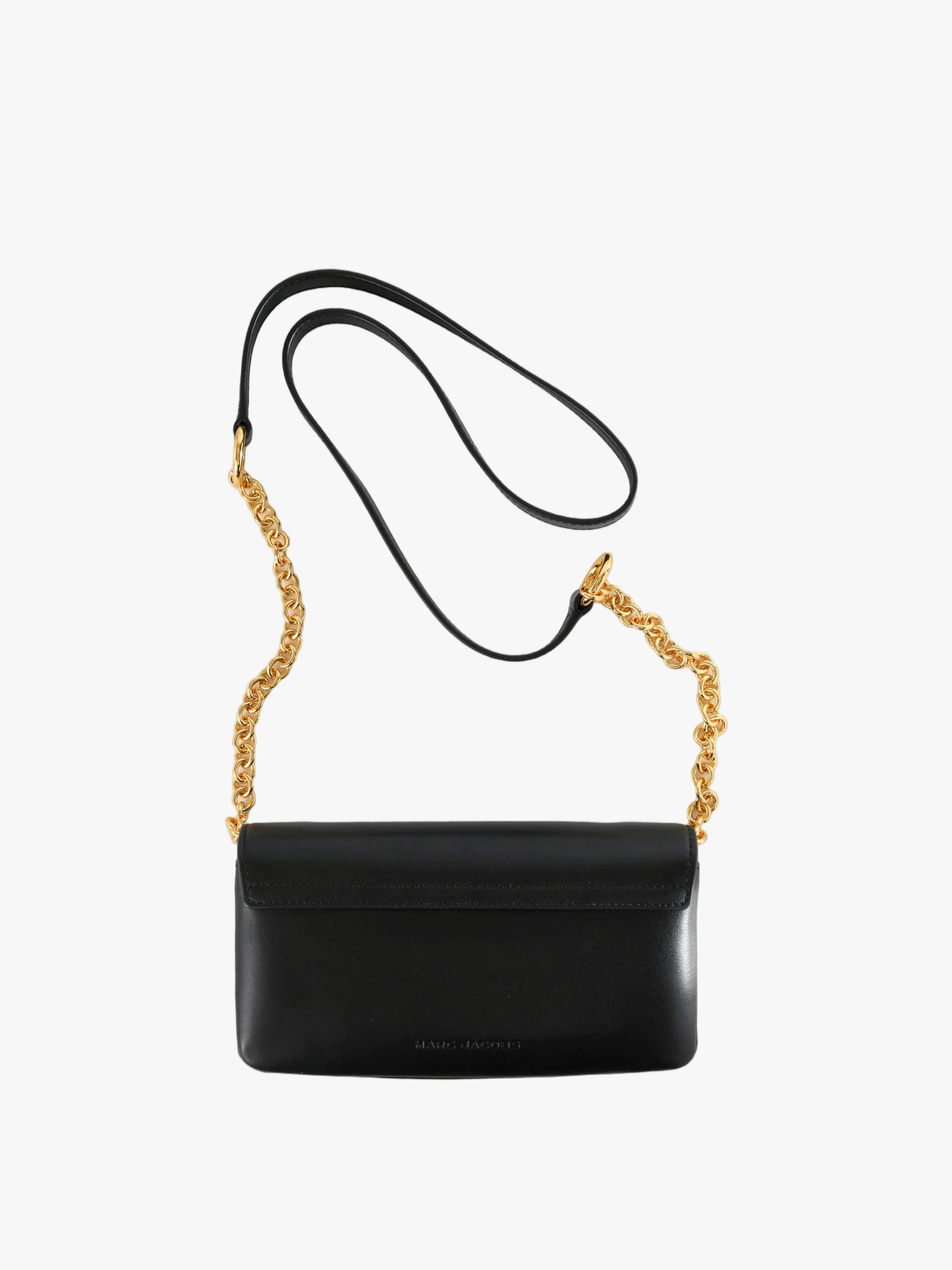 Black accessories, front view
