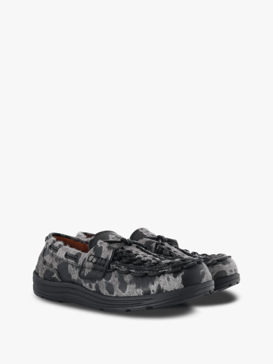 Grey shoes, front view