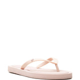 Pink shoes, front view
