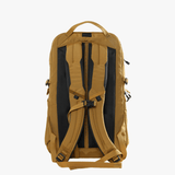 Tan bag, back view