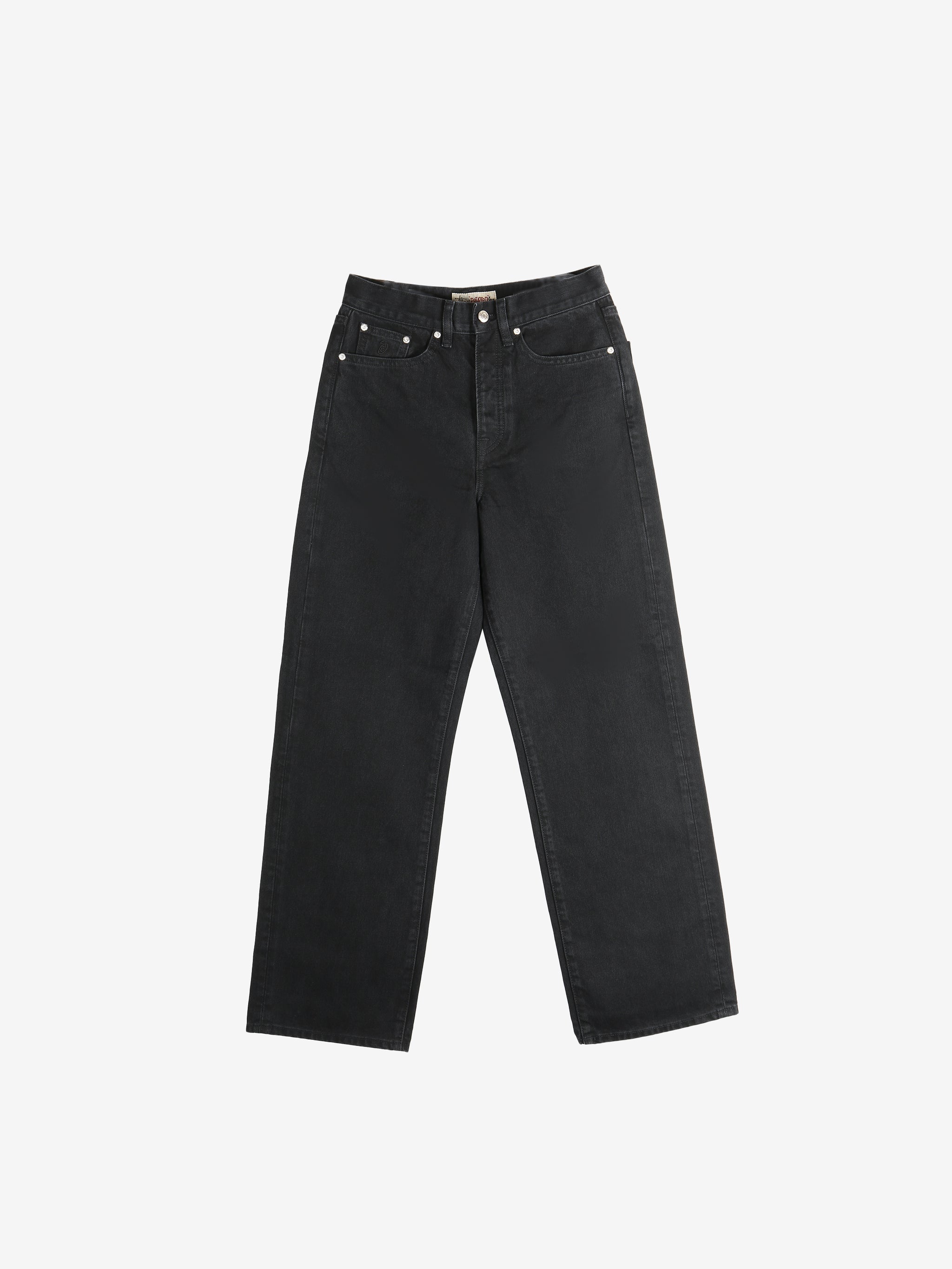 Black jeans,front view