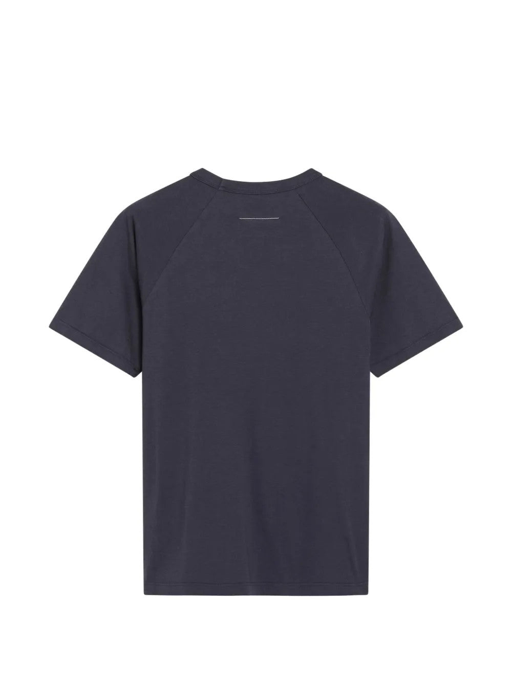 Navy t-shirt, back view