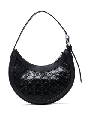 MARINE SERRE - Women Moonogram Embossed Leather Eclips Mini Bag