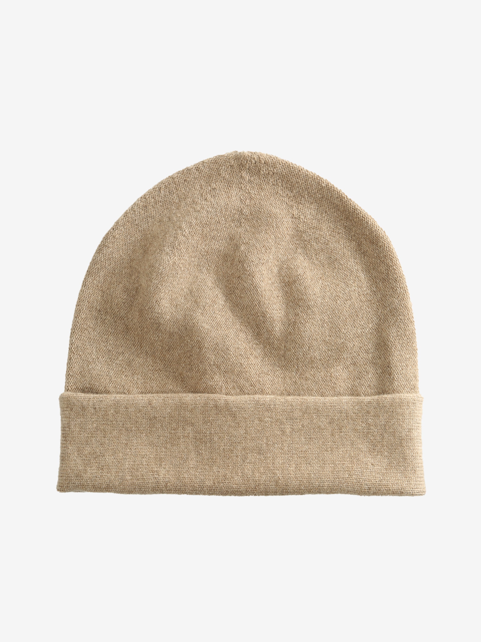 Tan hats, front view