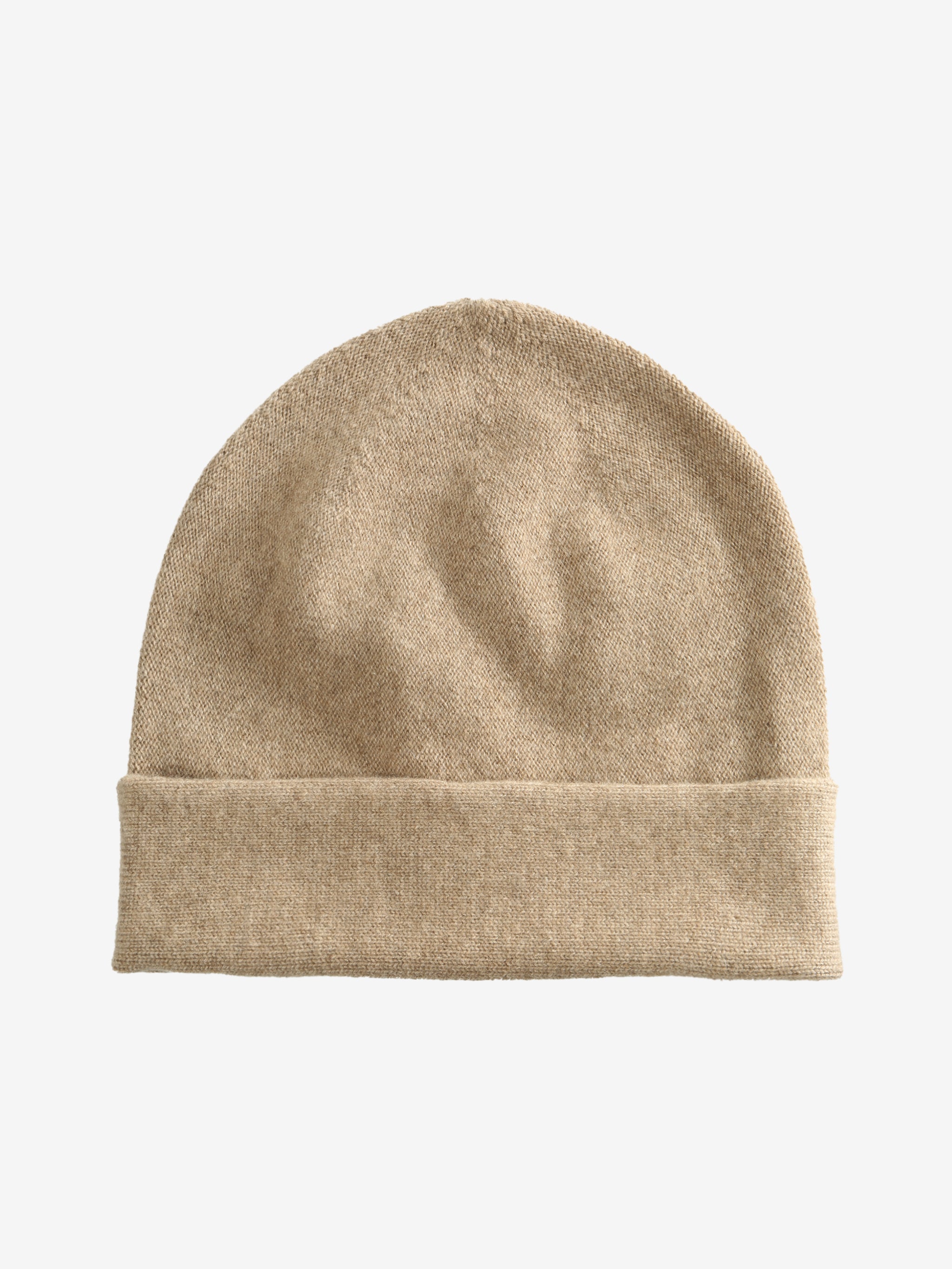 Tan hats, front view