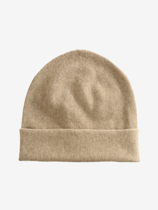 Tan hats, front view