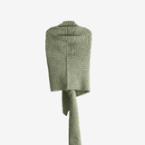 Green scarf, front view
