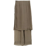 Brown skirt, front view