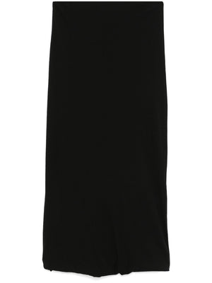 JIL SANDER - Women Light Crepe Cotton Skirt