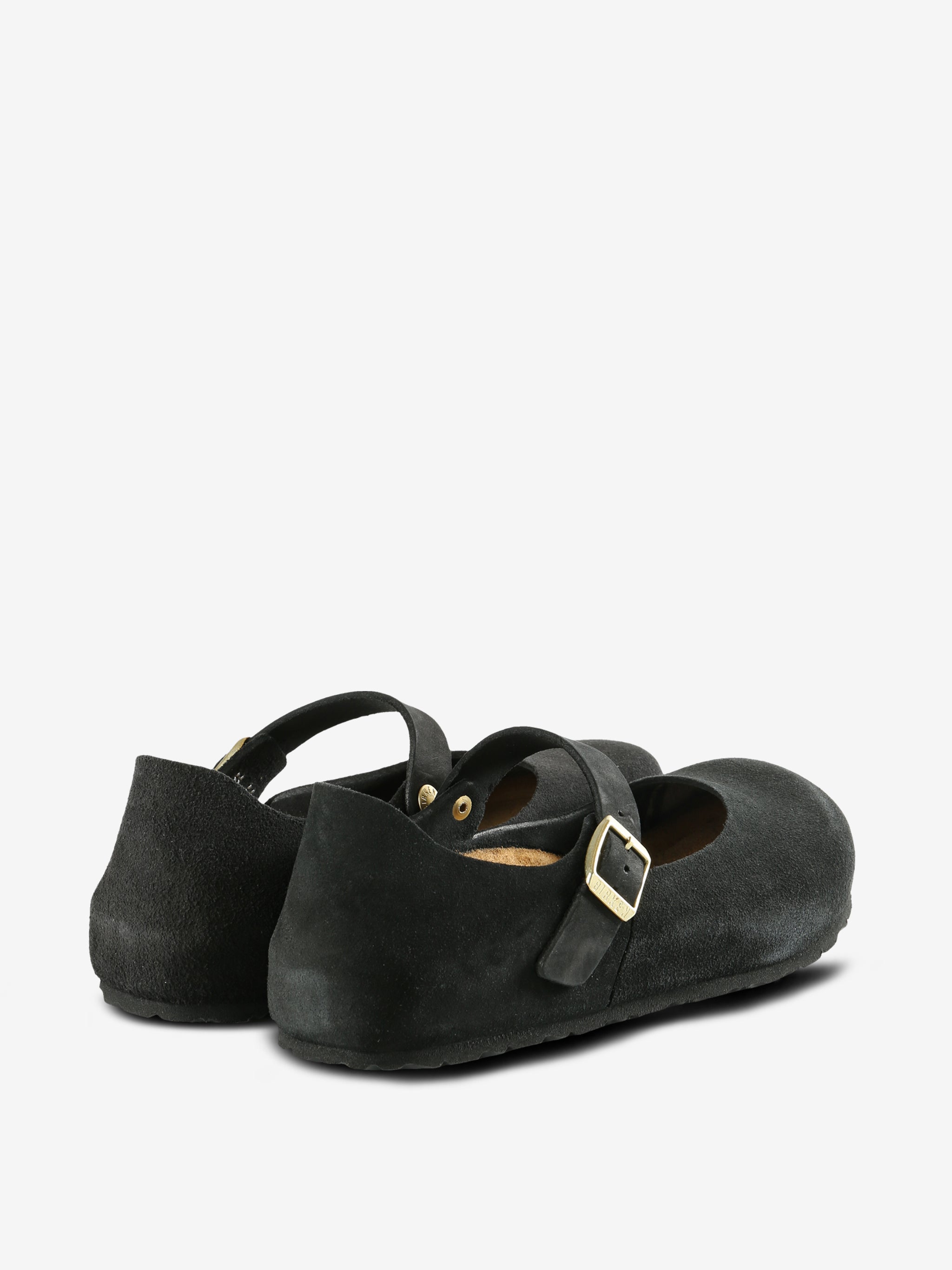 Black shoes,back view