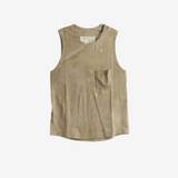 Tan top, front view