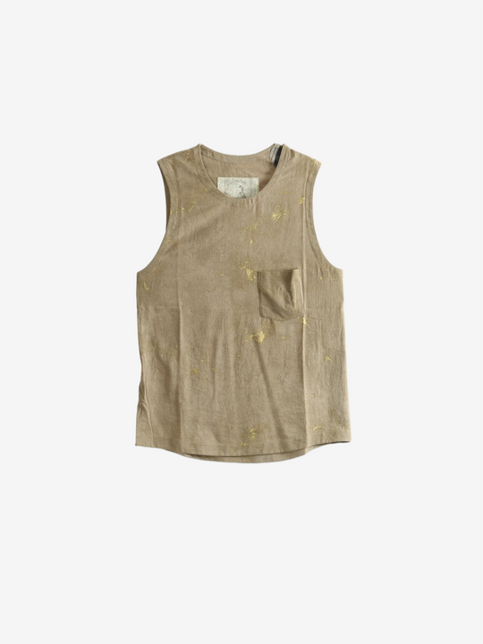 Tan top, front view