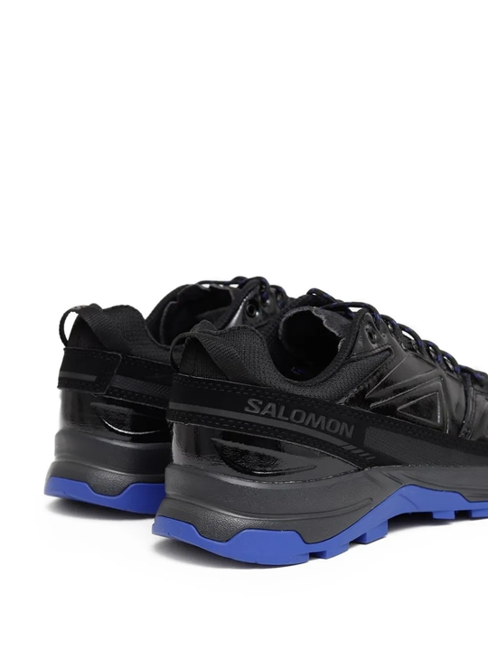 Black shoe, back view