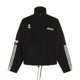 Black coats, front view