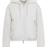 White jacket, front view