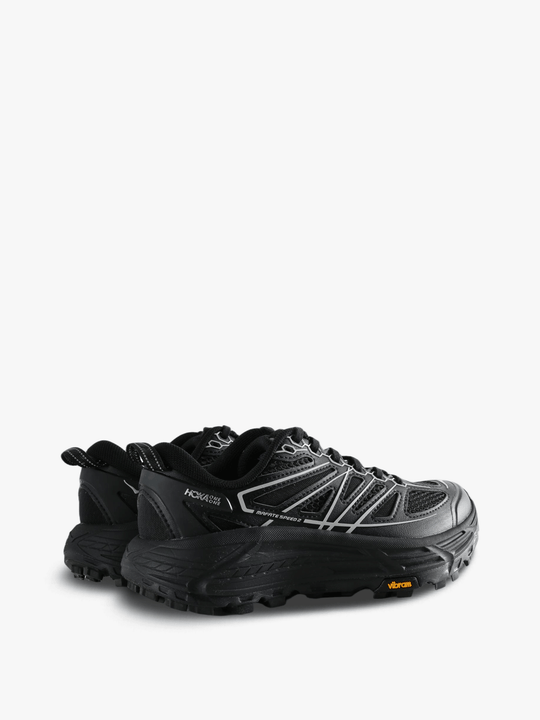 Black shoes, side view