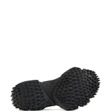 black sneakers,bottom view