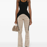 Black top,full body view