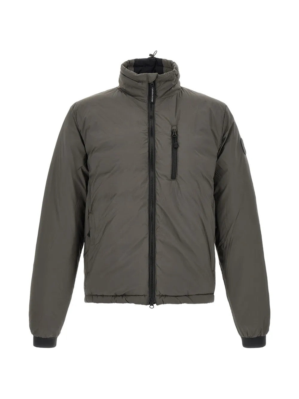 Grey jacket, front view