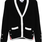 Black knitwear, front view
