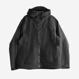 Black jacket, front view