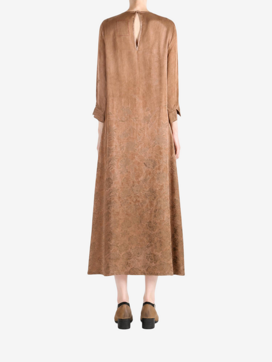 Brown dress, front view