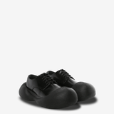 Black sneakers, side view