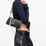 Green bag, full body view