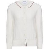 White knitwear, front view