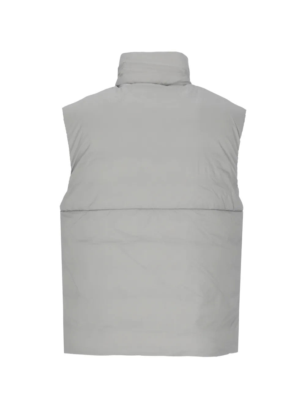 Grey jacket, back view
