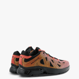 Orange shoes, side view