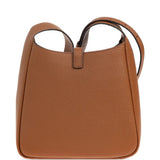 Tan bag, front view