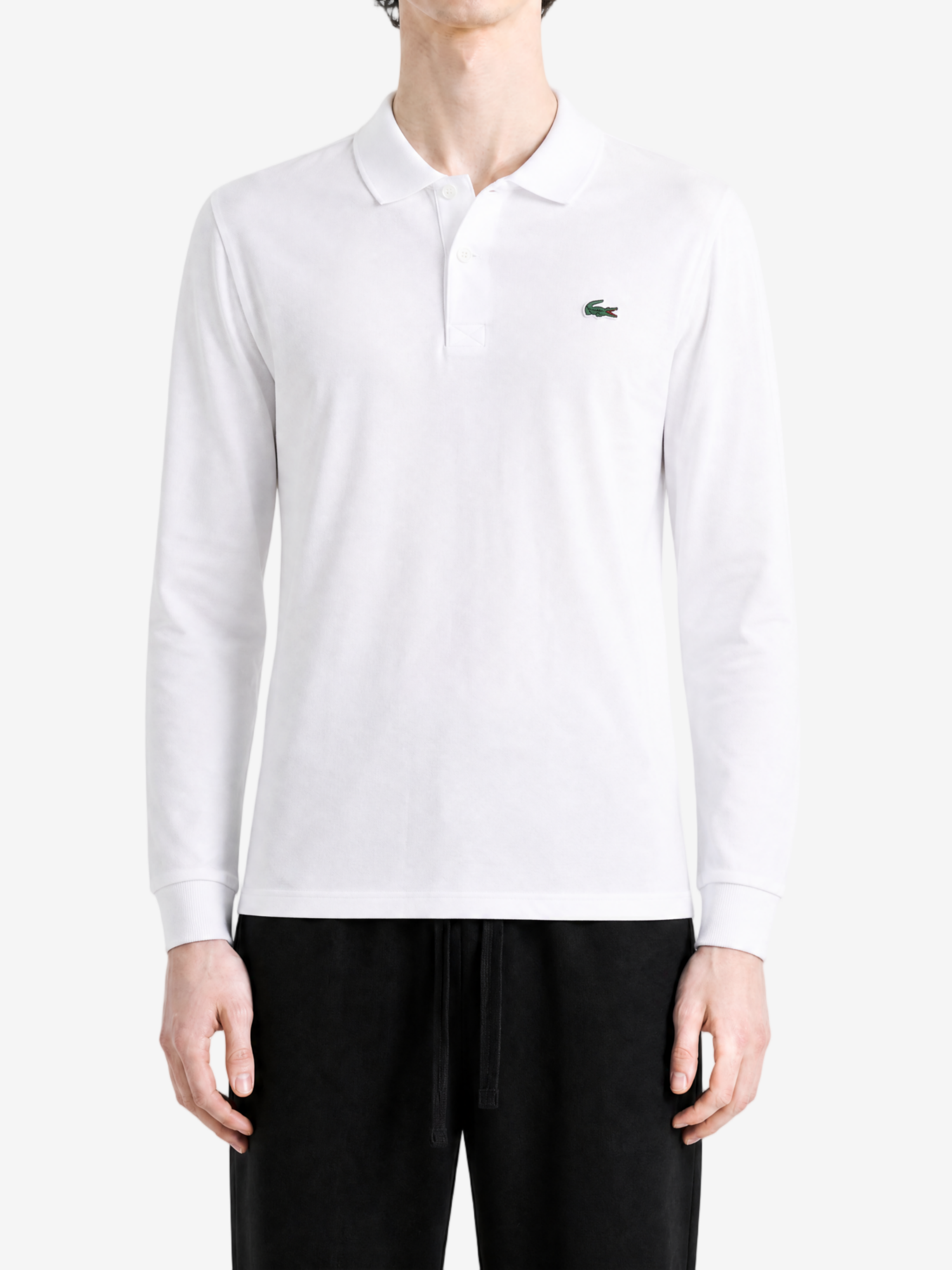 White shirt, full body view