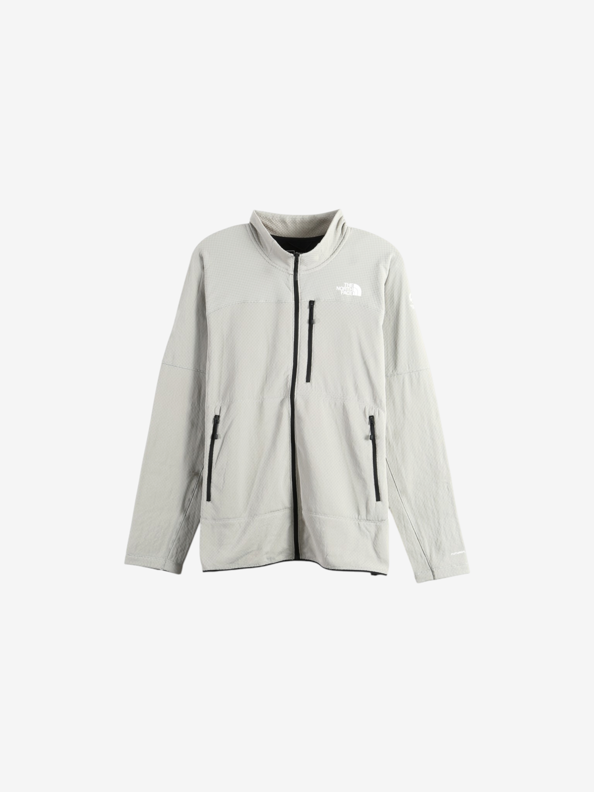 Grey jacket, front view