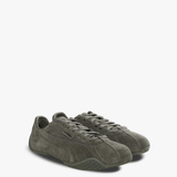Brown sneaker, side view