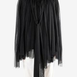 Black knitwear, front view