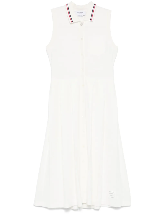 White dress, front view