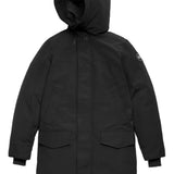 Black jacket, front view