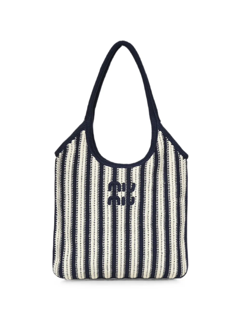 Blue bag, front view