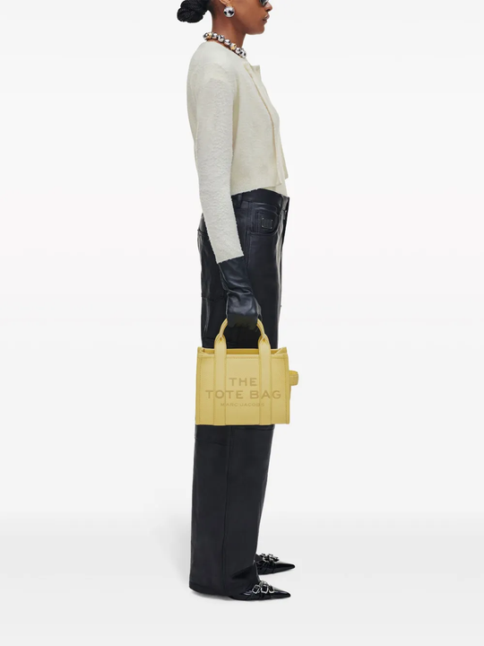 Yellow bag, full body view