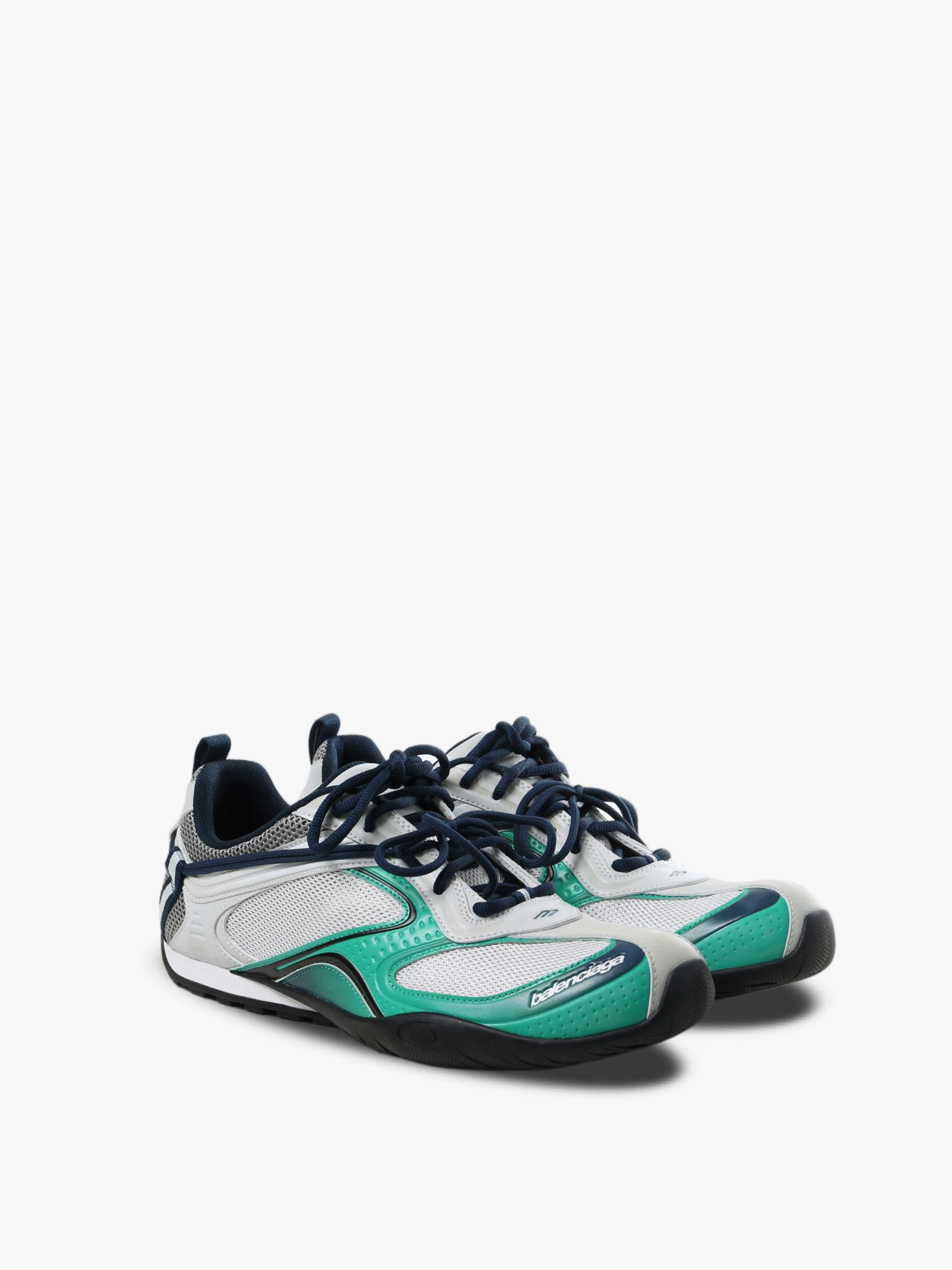 Grey shoes,side view