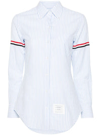 THOM BROWNE - Women Classic Button Down Point Collar Shirt