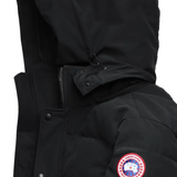 Black jacket, front view