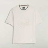 White t-shirt, front view