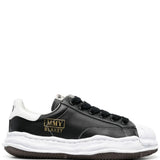 Black sneakers, front view