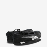 Black sneakers, side view