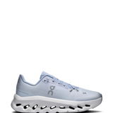 Blue sneakers, front view