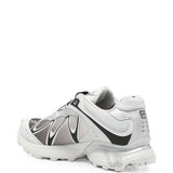 Grey shoes, back view