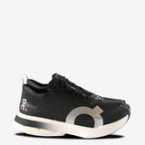 Black sneakers, front view